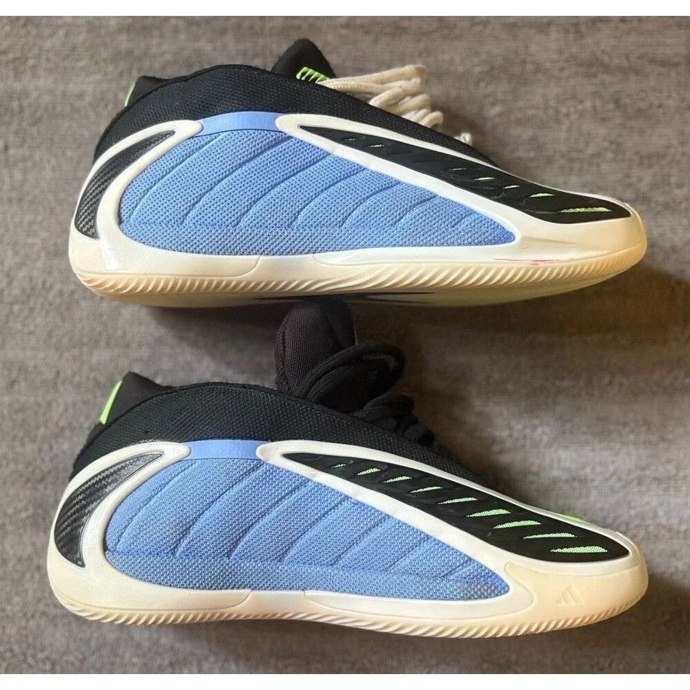 Adidas Anthony Edwards 2 JR4359 Blue Fusion Basketball Shoes Men's Size 8.5